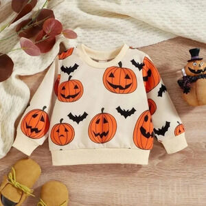 Kids halloween top New 12/18 m
